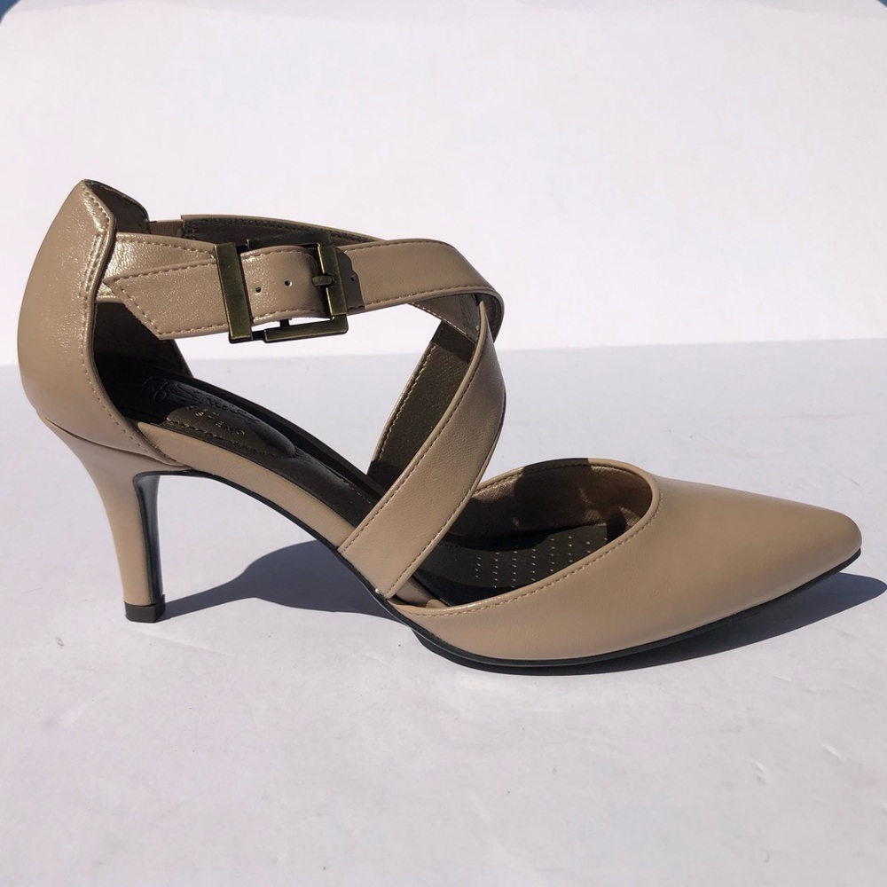 Life Stride See This Taupe Heel